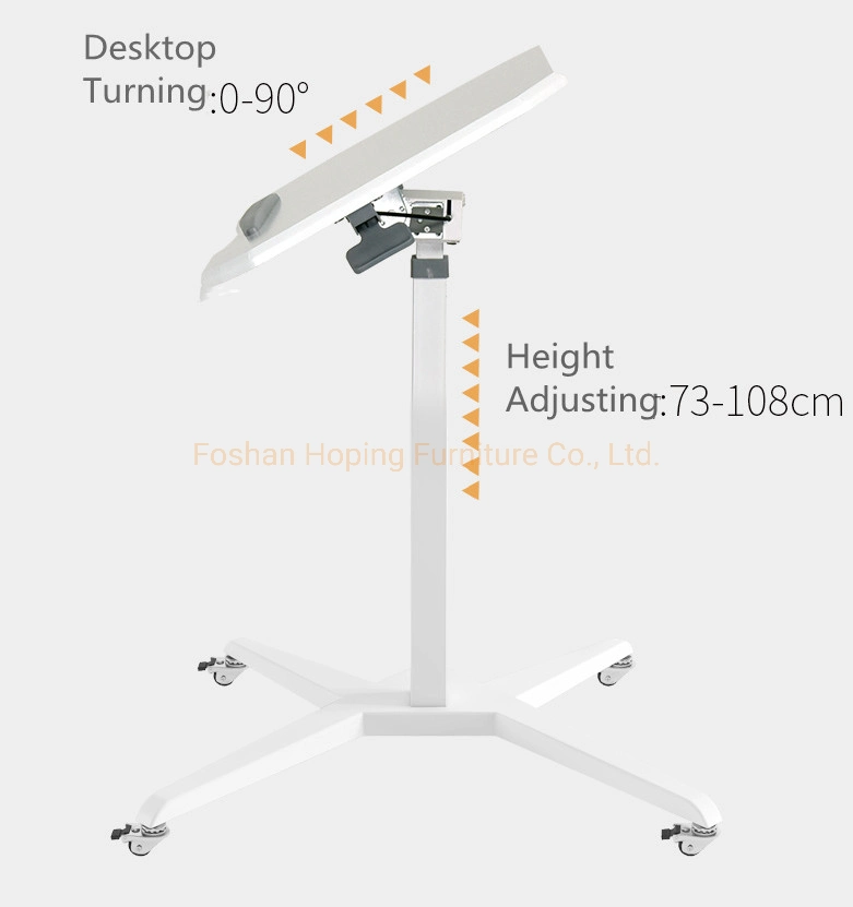 Workstation Lifting Table Computer Desk Keyboard Tray/Monitor Stand Study Table for Home Sofa Office Mutli-Function Adjustable Angle Height Foldable Bed Table