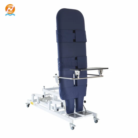 Tavolo inclinabile per letto in piedi per fisioterapia elettrico regolabile in altezza Cy